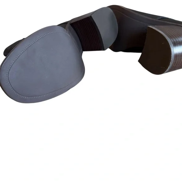 Crown Vintage Courla Bootie Side Buckle & Zipper Leather Ankle Boots NIB Size 8 - Picture 4 of 9